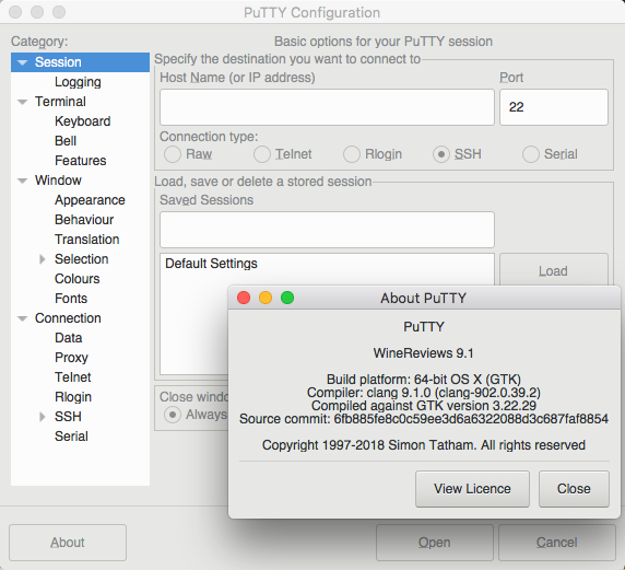 putty for mac